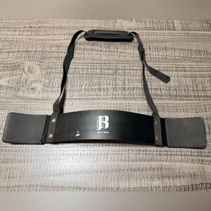 Rimsports Arm Blaster Curl Support with Adjustable Strap Black
